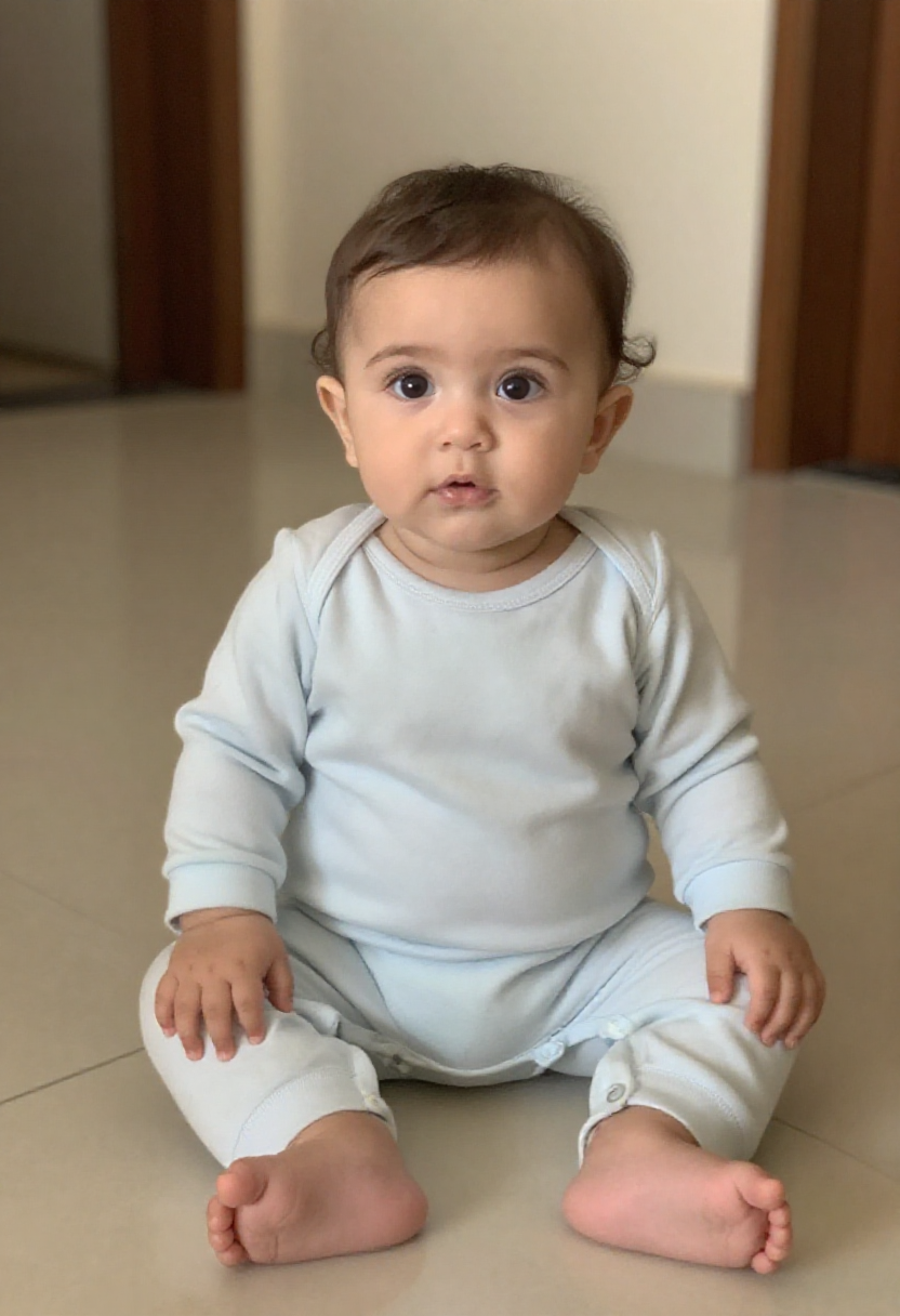 جود بنوته من السعودية عمرها أقل من سنة